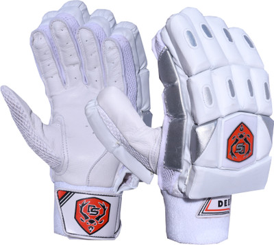 D S SPORTS PROLITE Batting Gloves(Red, White)