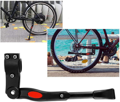 Xezon Cycle Professional Design Adjustable Aluminum Alloy Bicycle Kickstand Side Stand Cycling Stand(Aluminium)