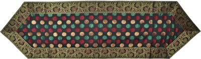 Lal Haveli Multicolor 182.88 cm Table Runner(Silk)