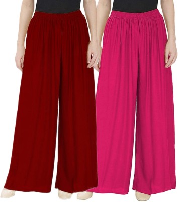 LuvCare Regular Fit Women Multicolor Trousers