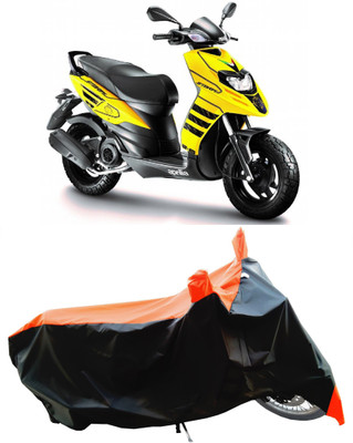 Wegather Two Wheeler Cover for Aprilia(Storm 125, Orange)