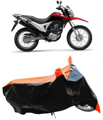 Wegather Two Wheeler Cover for Honda(NXR 160, Orange)