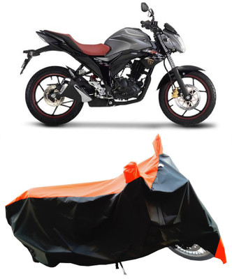 Wegather Two Wheeler Cover for Suzuki(Gixxer Special Edition, Orange)