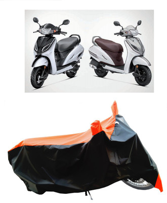 Wegather Two Wheeler Cover for Honda(Activa 5G, Orange)