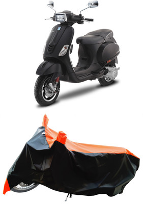 Wegather Two Wheeler Cover for Piaggio(Vespa SXL 125, Orange)