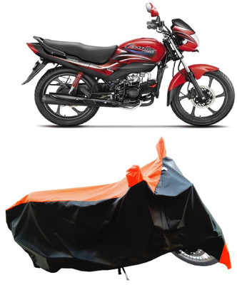 Wegather Two Wheeler Cover for Hero(Passion Pro i3S, Orange)