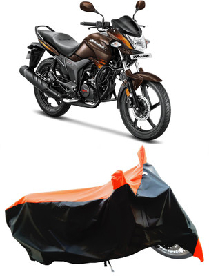 Wegather Two Wheeler Cover for Hero(Hunk, Orange)