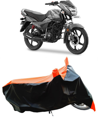 Wegather Two Wheeler Cover for TVS(Victor New, Orange)