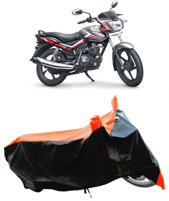 Wegather Two Wheeler Cover for TVS(Star City, Orange)