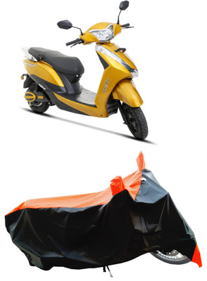 Wegather Two Wheeler Cover for Ampere(Magnus Pro, Orange)