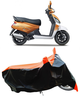 Wegather Two Wheeler Cover for Mahindra(Gusto 125, Orange)