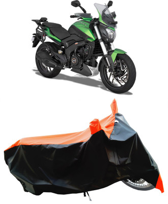 Wegather Two Wheeler Cover for Bajaj(Dominar 400 BS6, Orange)