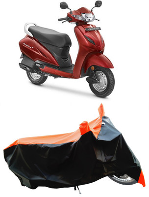 Wegather Two Wheeler Cover for Honda(Activa 4G, Orange)