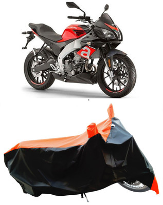 Wegather Two Wheeler Cover for Aprilia(Tuono 150 BS6, Orange)