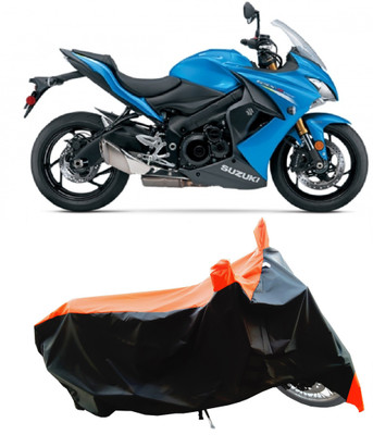 Wegather Two Wheeler Cover for Suzuki(GSX S1000F, Orange)