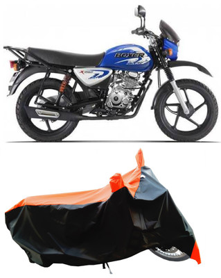 Wegather Two Wheeler Cover for Bajaj(Boxer AT, Orange)