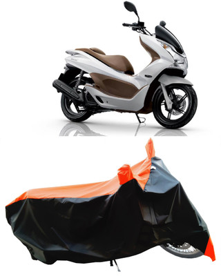 Wegather Two Wheeler Cover for Honda(PCX 125, Orange)