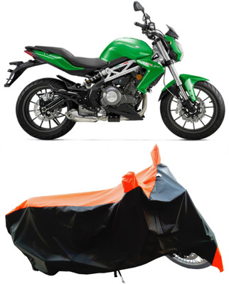 Wegather Two Wheeler Cover for Benelli(TNT 300, Orange)