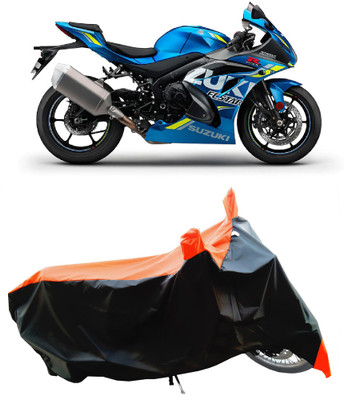 Wegather Two Wheeler Cover for Suzuki(GSX-R1000 ABS, Orange)