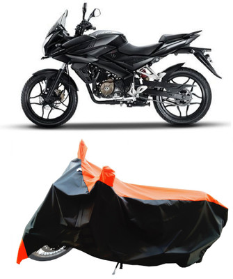 Wegather Two Wheeler Cover for Bajaj(Pulsar AS 150, Orange)