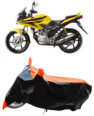 Wegather Two Wheeler Cover for Honda(CBF Stunner, Orange)