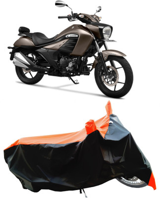 Wegather Two Wheeler Cover for Suzuki(Intruder 250 BS6, Orange)