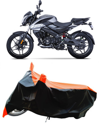 Wegather Two Wheeler Cover for Bajaj(Pulsar NS-160, Orange)