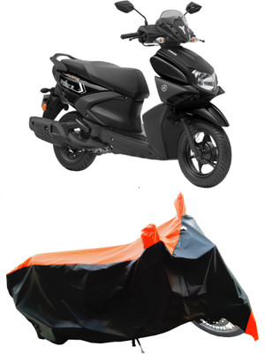 Wegather Two Wheeler Cover for Yamaha(Ray-ZR 125FI BS6, Orange)