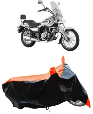 Wegather Two Wheeler Cover for Bajaj(Avenger 220 Cruise, Orange)