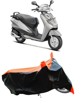 Wegather Two Wheeler Cover for Hero(Duet VX 110CC, Orange)