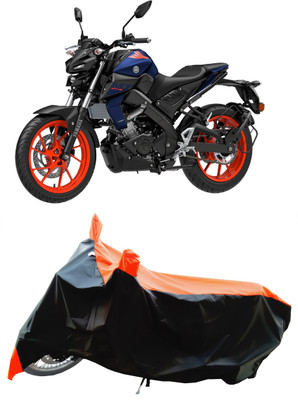 Wegather Two Wheeler Cover for Yamaha(MT-15, Orange)