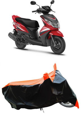Wegather Two Wheeler Cover for Yamaha(Ray Z, Orange)