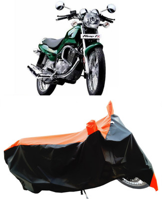 Wegather Two Wheeler Cover for TVS(Fiero FX, Orange)