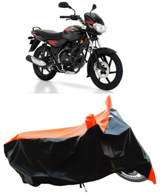 Wegather Two Wheeler Cover for Bajaj(Discover 125 DTS-i, Orange)