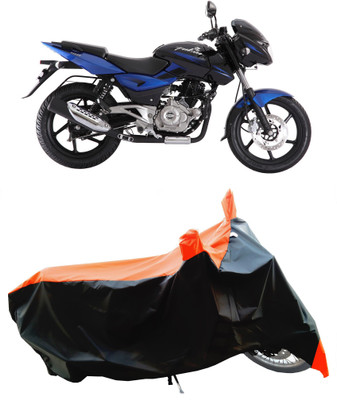 Wegather Two Wheeler Cover for Bajaj(Pulsar 180 DTS-i, Orange)