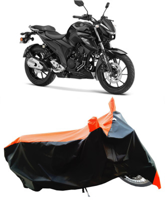 Wegather Two Wheeler Cover for Yamaha(FZ 25, Orange)