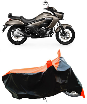 Wegather Two Wheeler Cover for Suzuki(intruder 150, Orange)