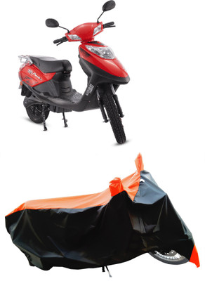 Wegather Two Wheeler Cover for Hero Electric(Electric Flash, Orange)
