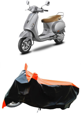 Wegather Two Wheeler Cover for Vespa(VXL 125 BS6, Orange)