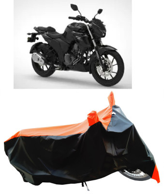 Wegather Two Wheeler Cover for Yamaha(FZ 25 BS6, Orange)
