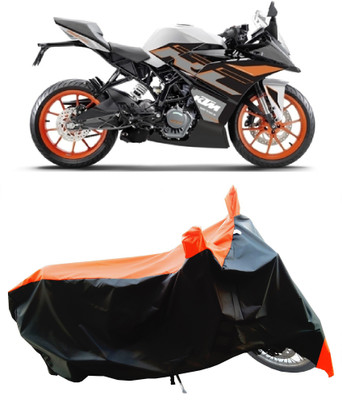 Wegather Two Wheeler Cover for KTM(RC 125, Orange)