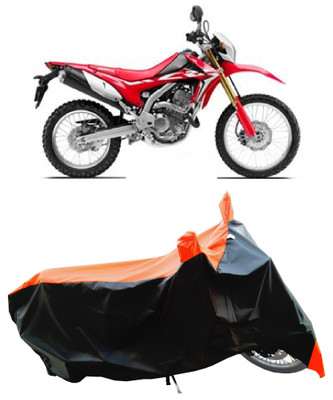 Wegather Two Wheeler Cover for Honda(CRF 250 L, Orange)