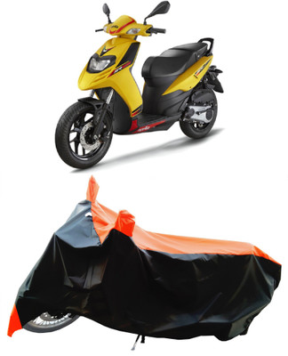 Wegather Two Wheeler Cover for Aprilia(SR 125, Orange)