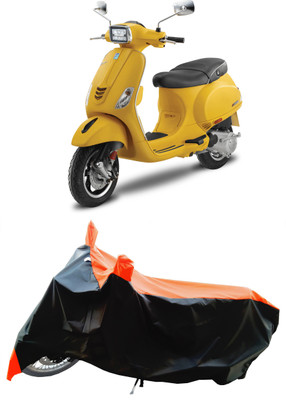 Wegather Two Wheeler Cover for Piaggio(Vespa SXL 150, Orange)