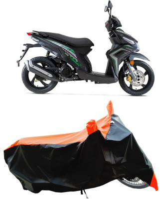 Wegather Two Wheeler Cover for Honda(Blade 125, Orange)