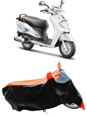 Wegather Two Wheeler Cover for Hero(Duet 125 CC BS6, Orange)