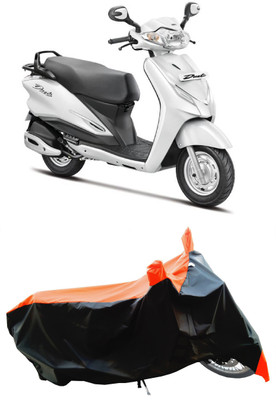 Wegather Two Wheeler Cover for Hero(Duet VX 110CC BS6, Orange)