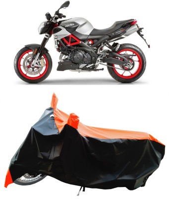 Wegather Two Wheeler Cover for Aprilia(Shiver 900, Orange)