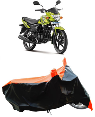 Wegather Two Wheeler Cover for Suzuki(Hayate, Orange)