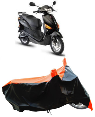 Wegather Two Wheeler Cover for Hero Electric(Electric Optima Plus BS6, Orange)